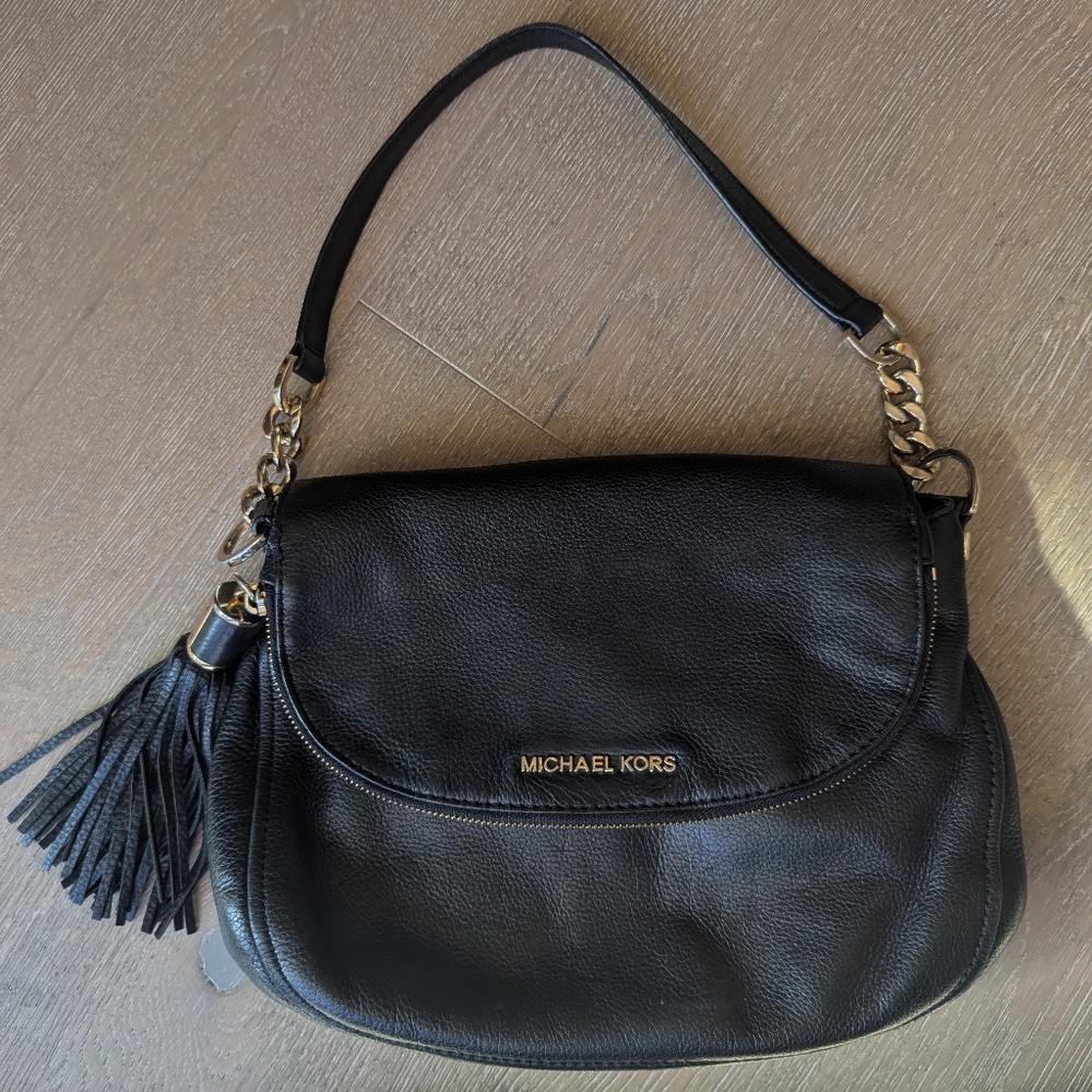 Michael kors shoulder bag black